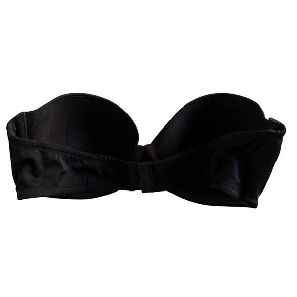 Ellen Tracy Strapless Bra NWT Black 36C Convertible w/ Straps Minor Flaw - Picture 2 of 9
